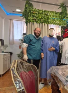 ברית מילה במרחב מוגן בזמן מלחמה עם המוהל דב קליין